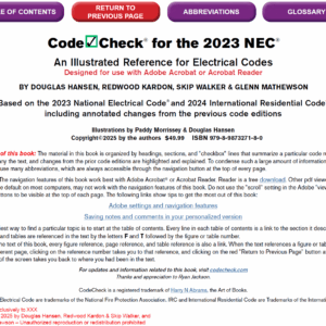 Code Check Electrical 10th Edition eBook